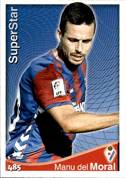 Manu Del Moral Eibar Mundicromo Las Fichas Quiz de La Liga 2014/15 Superstar #485