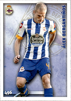 Alex Bergantinos Deportivo La Coruna Mundicromo Las Fichas Quiz de La Liga 2014/15 #496