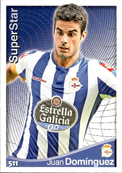 Juan Dominguez Deportivo La Coruna Mundicromo Las Fichas Quiz de La Liga 2014/15 Superstar #511