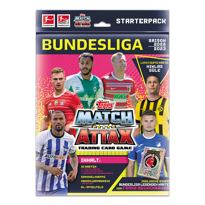 Topps Match Attax Bundesliga 2022/23 Starter Pack