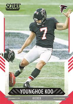 Younghoe Koo Atlanta Falcons 2021 Panini Score NFL #196
