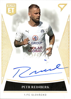Petr Reinberk Slovacko SportZoo FORTUNA:LIGA 2022/23 1. serie Elite Team Auto /25 #ET-10