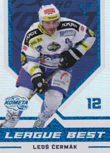 Leos Cermak Kometa Brno Tipsport ELH 2022/23 SportZoo 1. serie League Best /149 #LB-11