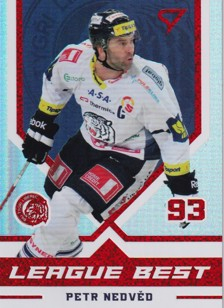Petr Nedved Liberec Tipsport ELH 2022/23 SportZoo 1. serie League Best /99 #LB-14