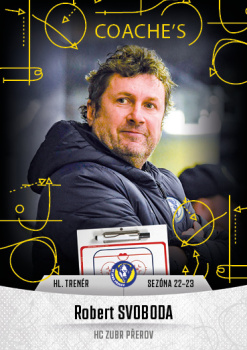 Robert Svoboda Prerov Chance liga 2022/23 GOAL Cards Coach