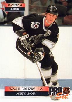 Wayne Gretzky Los Angeles Kings Pro Set 1992/93 Statistical Leaders #246