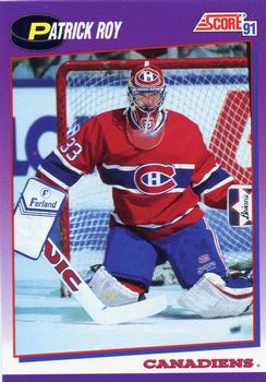 Patrick Roy Montreal Canadiens Score 1991/92 American  #75