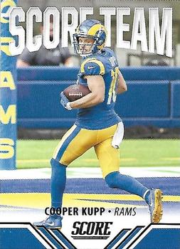 Cooper Kupp Los Angeles Rams 2021 Panini Score NFL Score Team #15