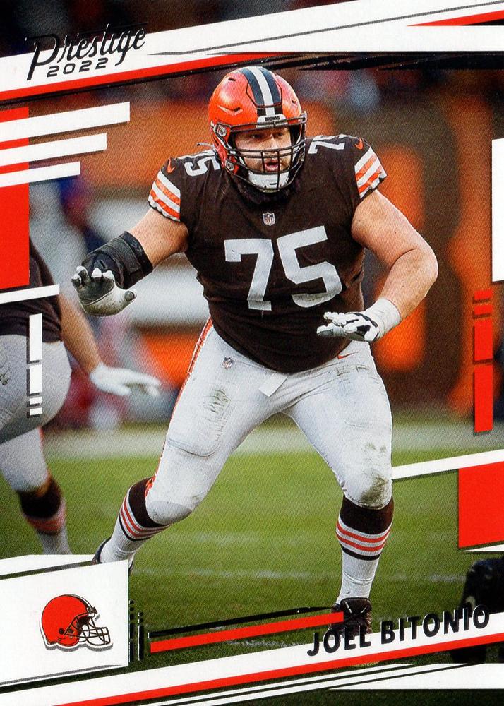 Joel Bitonio Cleveland Browns 2022 Panini Prestige NFL #72