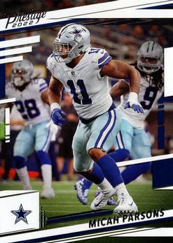 Micah Parsons Dallas Cowboys 2022 Panini Prestige NFL #84