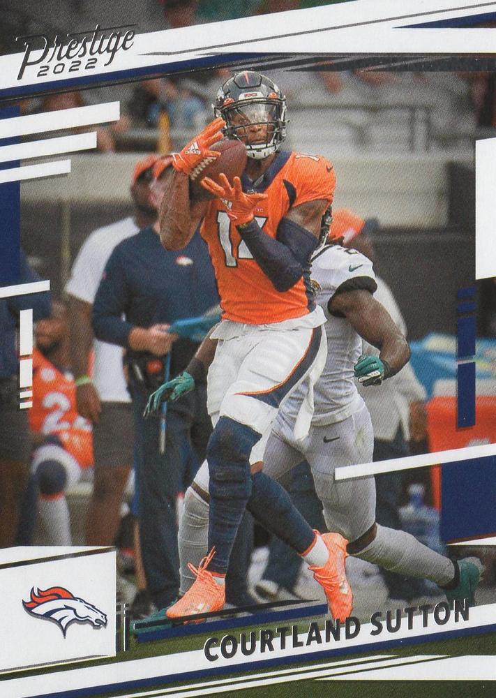 Courtland Sutton Denver Broncos 2022 Panini Prestige NFL #88
