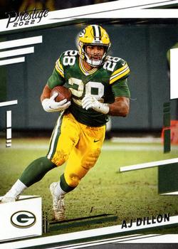 AJ Dillon Green Bay Packers 2022 Panini Prestige NFL #106
