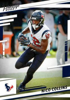 Nico Collins Houston Texans 2022 Panini Prestige NFL #118
