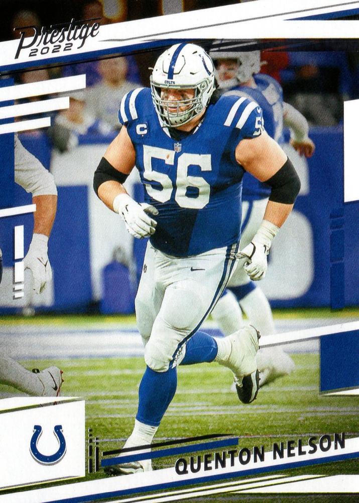 Quenton Nelson Indianapolis Colts 2022 Panini Prestige NFL #126