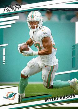 Myles Gaskin Miami Dolphins 2022 Panini Prestige NFL #181