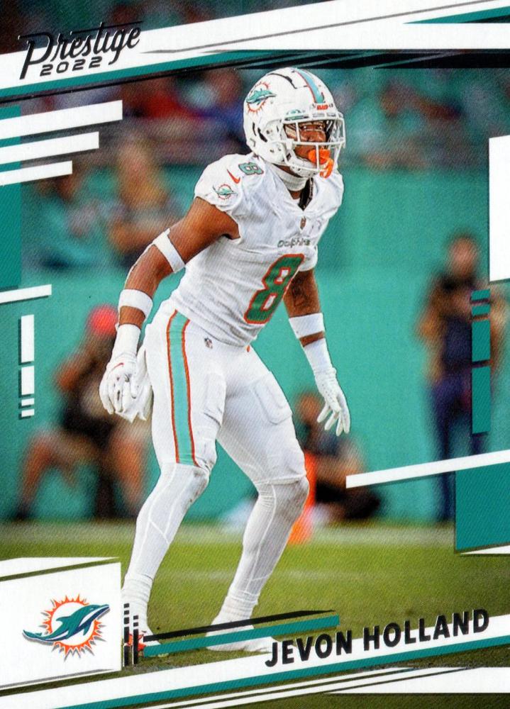 Jevon Holland Miami Dolphins 2022 Panini Prestige NFL #187