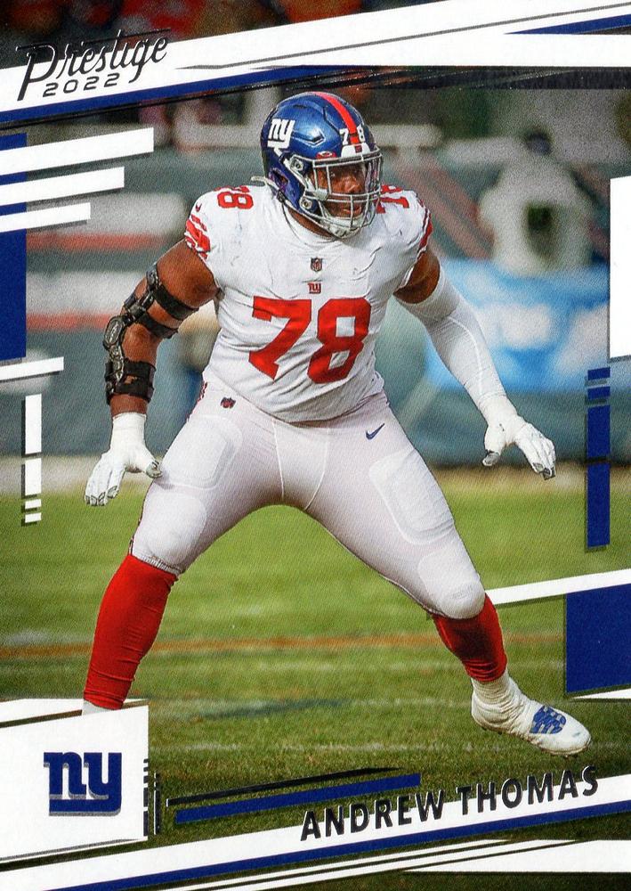 Andrew Thomas New York Giants 2022 Panini Prestige NFL #221