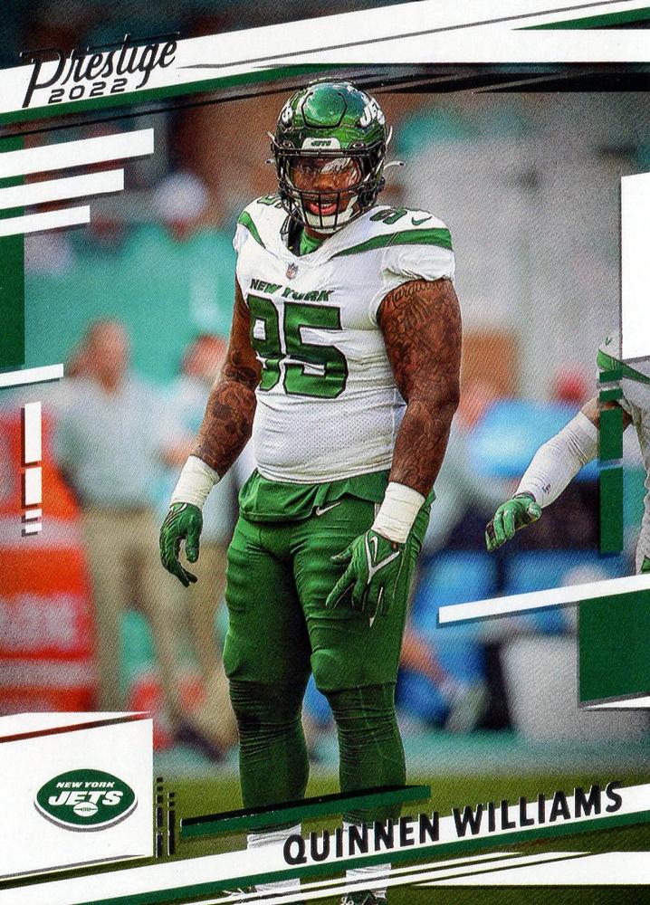 Quinnen Williams New York Jets 2022 Panini Prestige NFL #230
