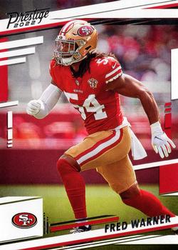 Fred Warner San Francisco 49ers 2022 Panini Prestige NFL #271