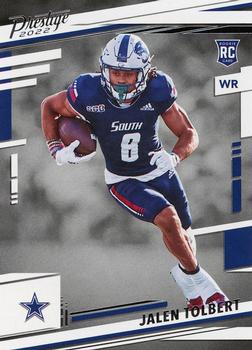 Jalen Tolbert Dallas Cowboys 2022 Panini Prestige NFL Rookies #321