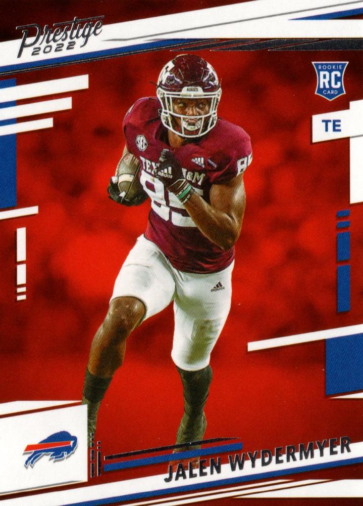 Jalen Wydermyer Buffalo Bills 2022 Panini Prestige NFL Rookies #326