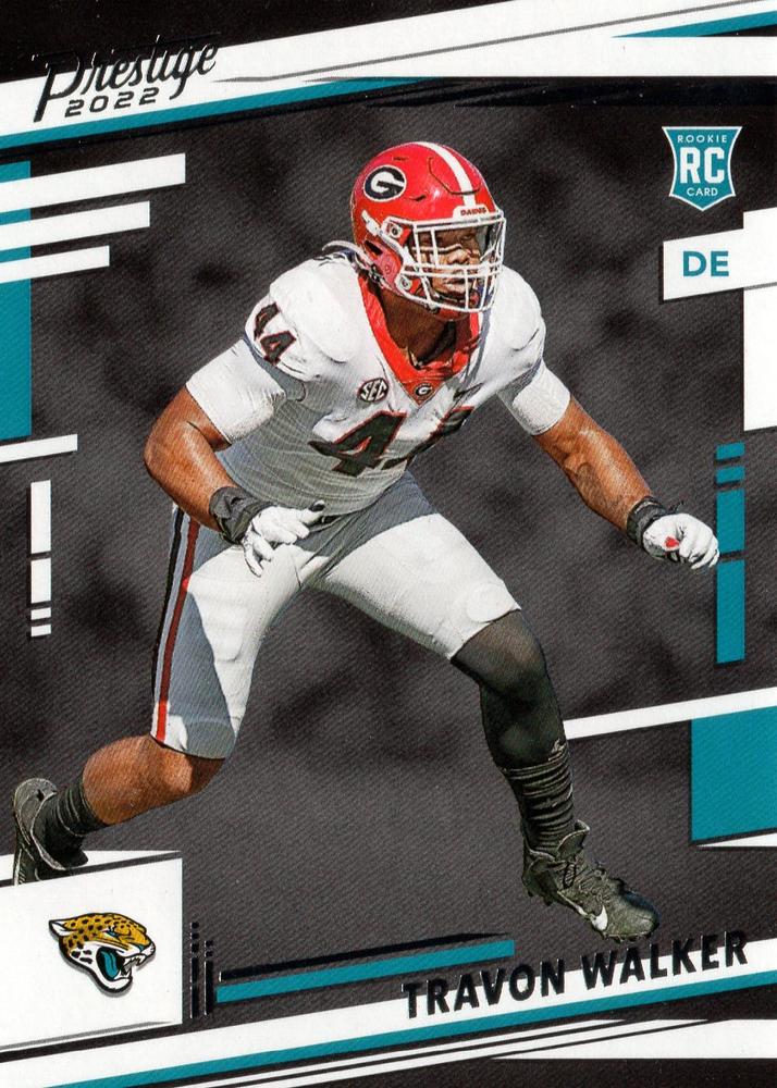 Travon Walker Jacksonville Jaguars 2022 Panini Prestige NFL Rookies #337