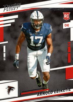 Arnold Ebiketie Atlanta Falcons 2022 Panini Prestige NFL Rookies #362