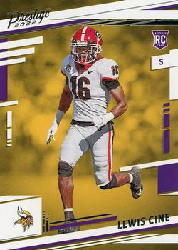 Lewis Cine Minnesota Vikings 2022 Panini Prestige NFL Rookies #363