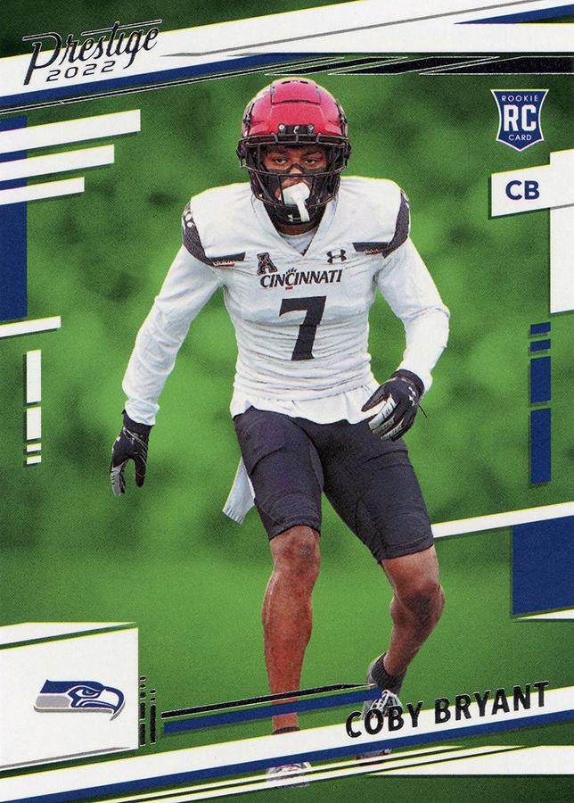 Coby Bryant Seattle Seahawks 2022 Panini Prestige NFL Rookies #390