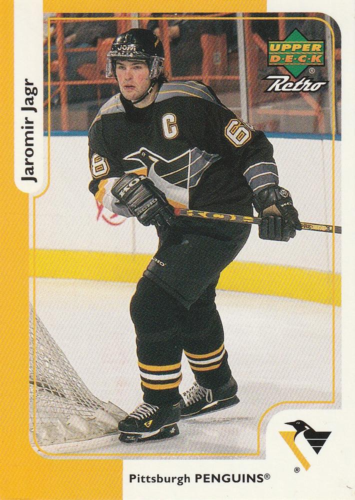 Jaromir Jagr Pittsburgh Penguins UD Retro McDonald's 1999/00 #6