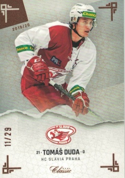 Tomas Duda Slavia OFS Chance liga 2019/20 Sand /29 #213