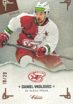 Daniel Vrdlovec Slavia OFS Chance liga 2019/20 Sand /29 #207