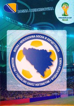 Team Logo Bosnia and Herzegovina Panini 2014 World Cup Logo #37