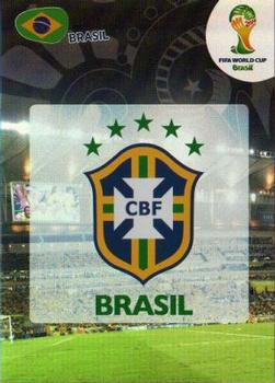 Team Logo Brazil Panini 2014 World Cup Logo #46