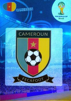 Team Logo Cameroon Panini 2014 World Cup Logo #61