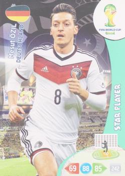 Mesut Ozil Germany Panini 2014 World Cup Star Player #112