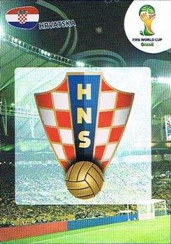 Team Logo Croatia Panini 2014 World Cup Logo #193