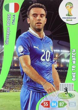 Giuseppe Rossi Italy Panini 2014 World Cup One to Watch #219