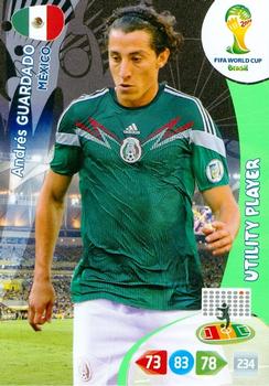 Andres Guardado Mexico Panini 2014 World Cup Utility Player #245