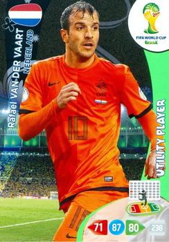 Rafael van der Vaart Netherlands Panini 2014 World Cup Utility Player #258