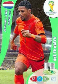 Jeremain Lens Netherlands Panini 2014 World Cup One to Watch #261
