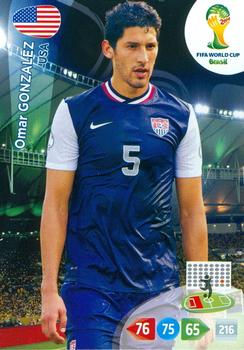 Omar Gonzalez USA Panini 2014 World Cup #319