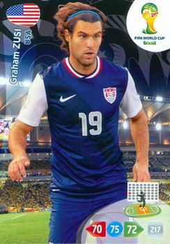 Graham Zusi USA Panini 2014 World Cup #320