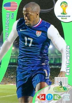 Jozy Altidore USA Panini 2014 World Cup One to Watch #324