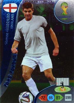 Steven Gerrard England Panini 2014 World Cup Fan's Favourite #336