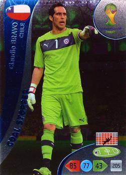 Claudio Bravo Chile Panini 2014 World Cup Goal Stopper #354