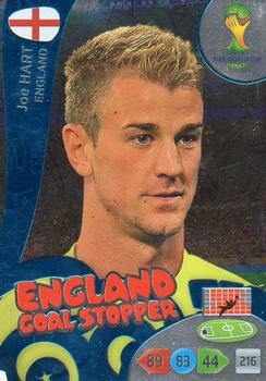 Joe Hart England Panini 2014 World Cup UK Edition Goal Stopper #356u