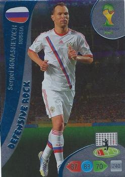 Sergei Ignashevich Russia Panini 2014 World Cup Defensive Rock #377