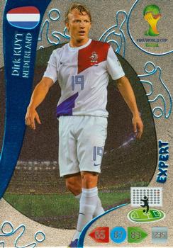 Dirk Kuyt Netherlands Panini 2014 World Cup Expert #384