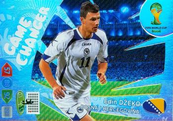 Edin Dzeko Bosnia and Herzegovina Panini 2014 World Cup Game Changer #390